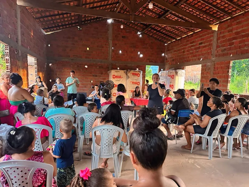 Foto 4 – Secretaria de Assistência Social realiza o Divulga CRAS