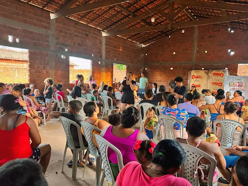 Foto 1 – Secretaria de Assistência Social realiza o Divulga CRAS