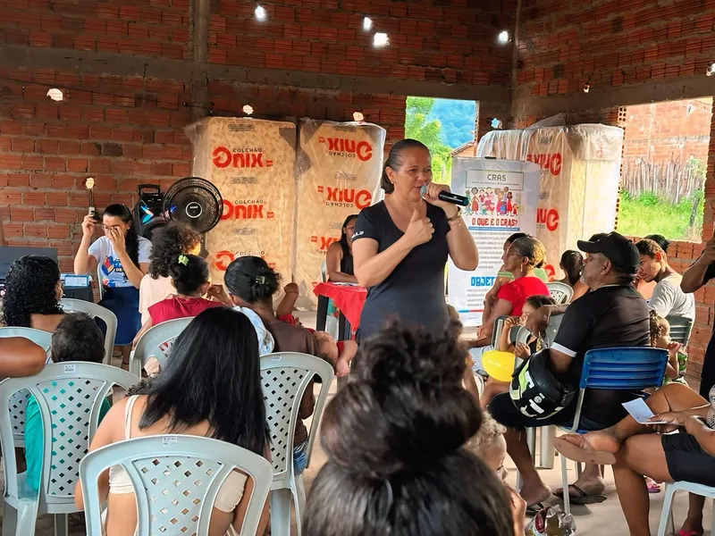 Foto 2 – Secretaria de Assistência Social realiza o Divulga CRAS