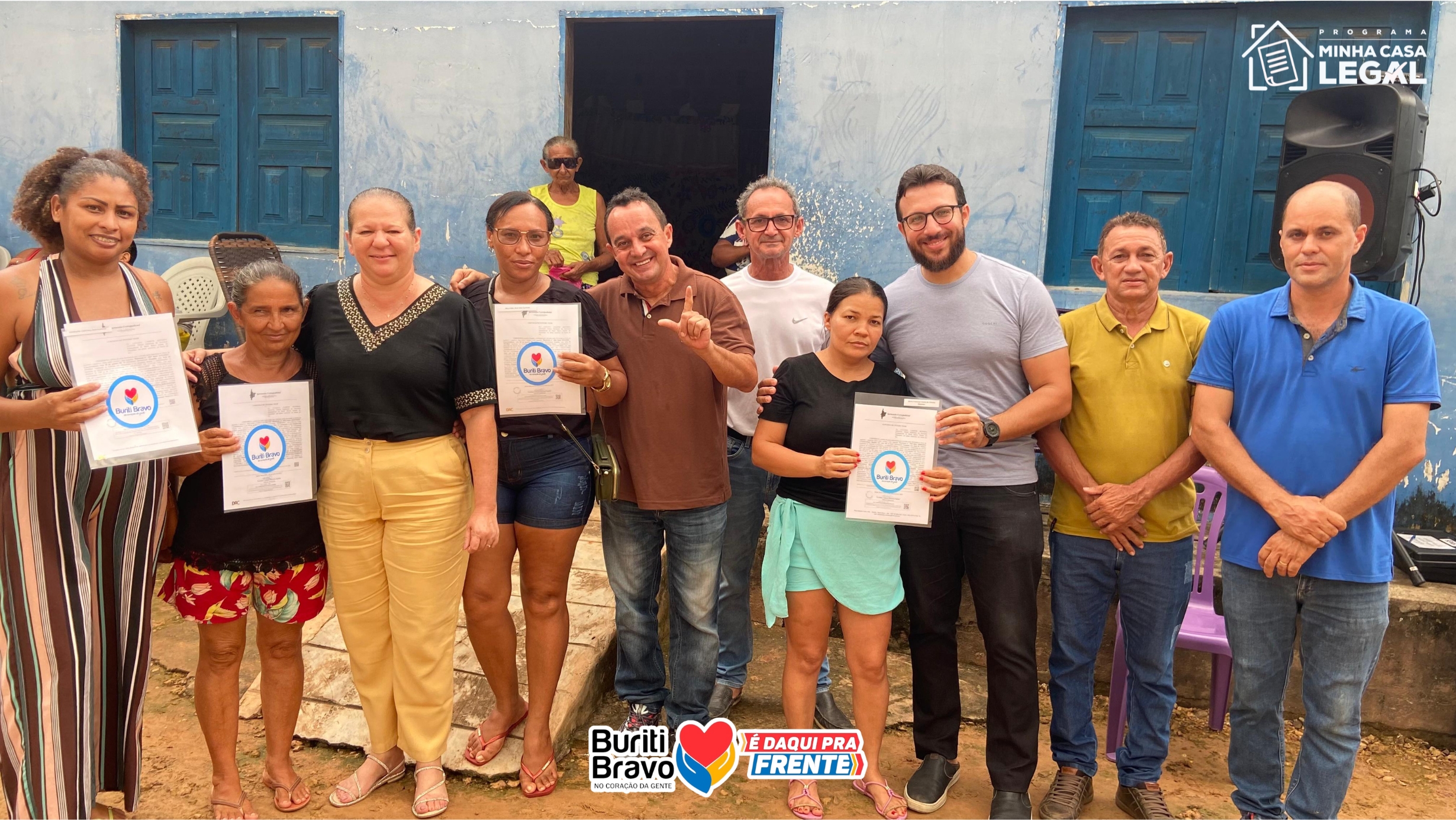 Regularização fundiária: Programa Minha Casa Legal avança em Buriti Bravo.