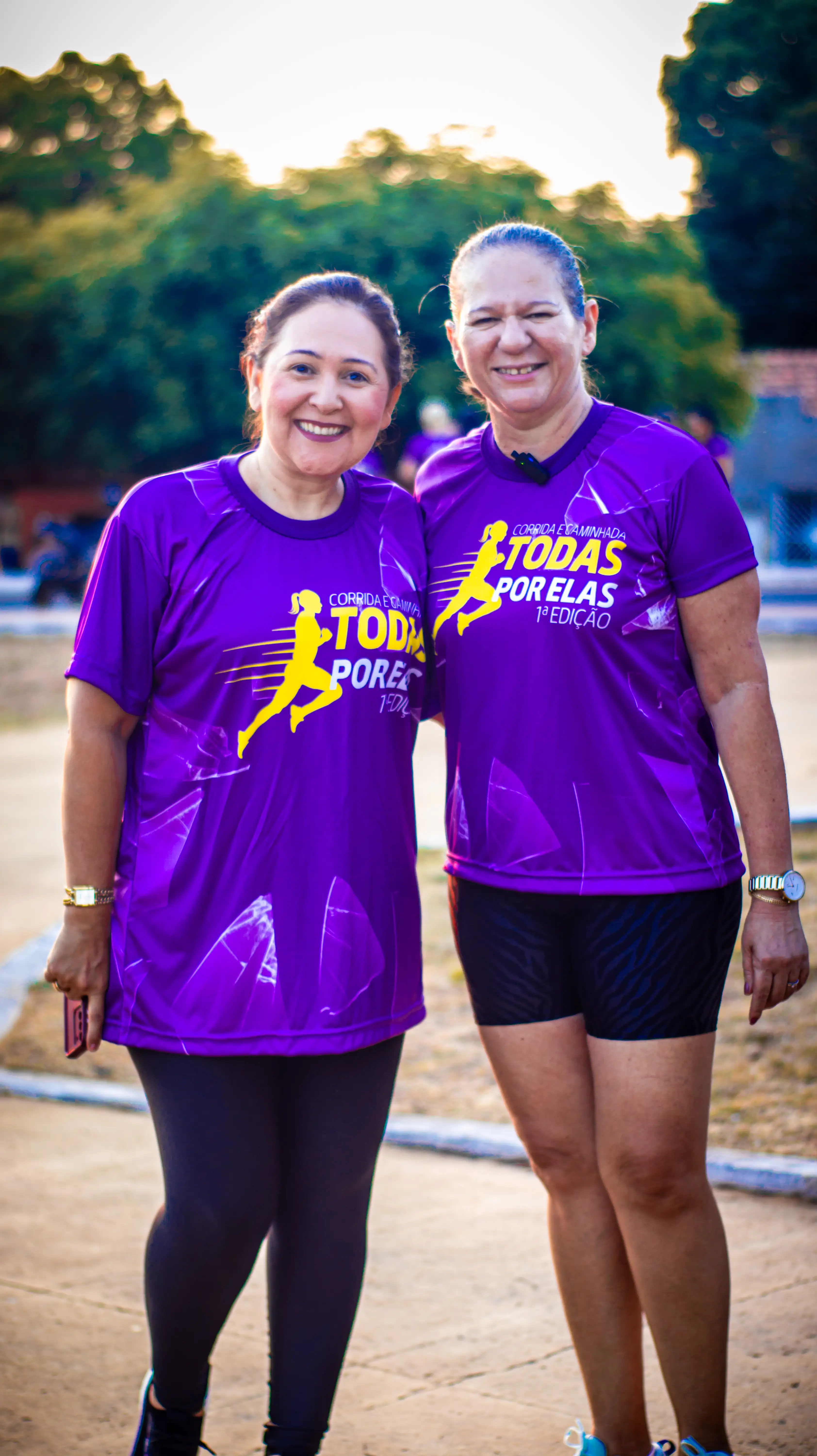 Foto 1 – Caminhada e Corrida Todas Por Elas marca encerramento do Agosto Lilás em Buriti Bravo