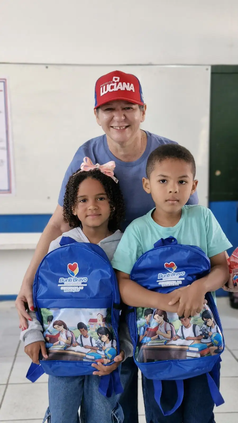 Galeria de imagens - Foto 2 da notícia: Rede Municipal de Ensino de Buriti Bravo inicia ano letivo com acolhimento aos alunos e melhorias nas escolas