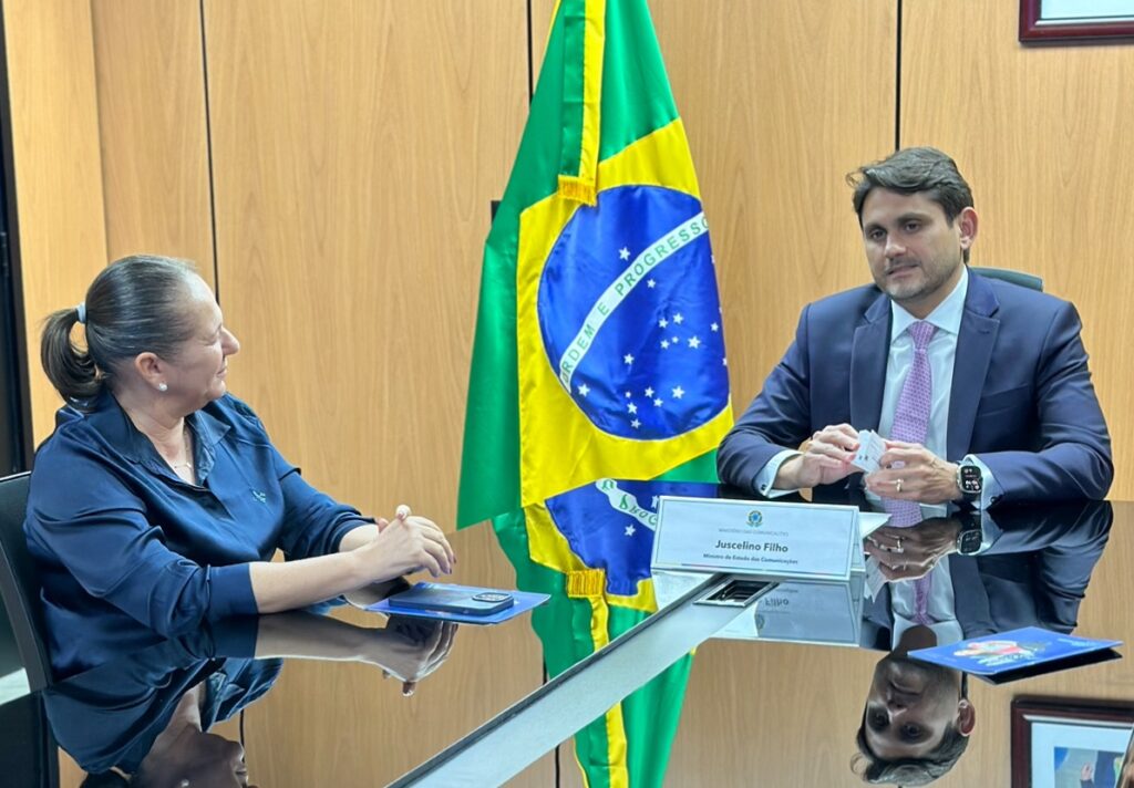 Foto 1 – Reunião entre Luciana e Ministro Juscelino Filho garante avanços para Buriti Bravo