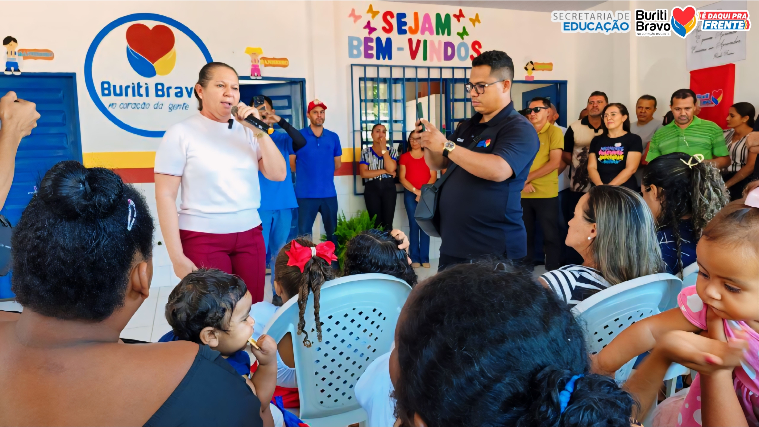 Foto 1 – Reforma e Ampliação da Escola Municipal Padre Jader Santos Ribeiro: Um Marco na Educação do Povoado Rio Claro