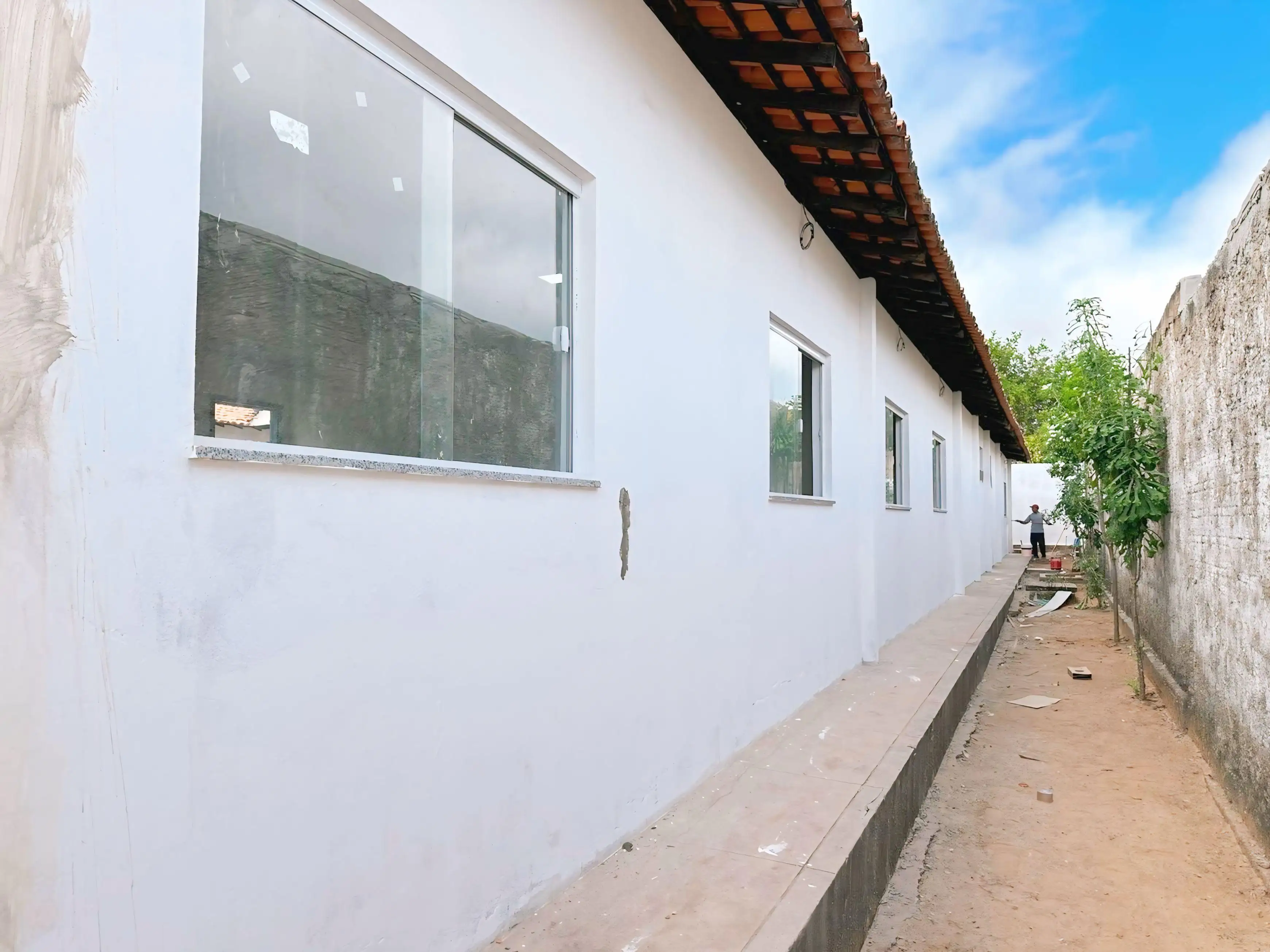 Foto 10 – Obra da Escola José Raposo entra em fase final para implantação do ensino militar