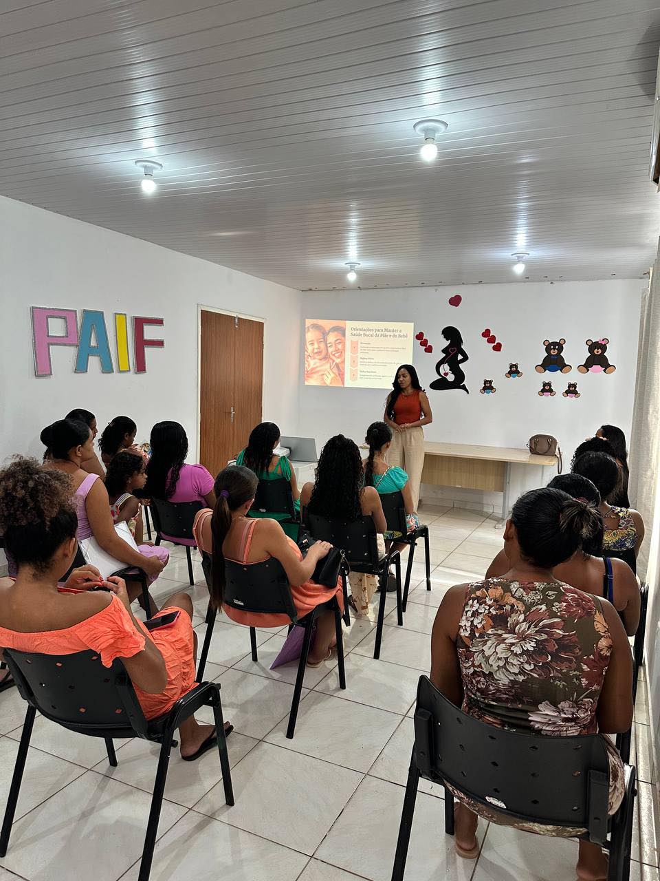 Foto 2 – Prefeitura de Buriti Bravo Promove Roda de Conversa para Gestantes com Enfoque em Higiene Bucal