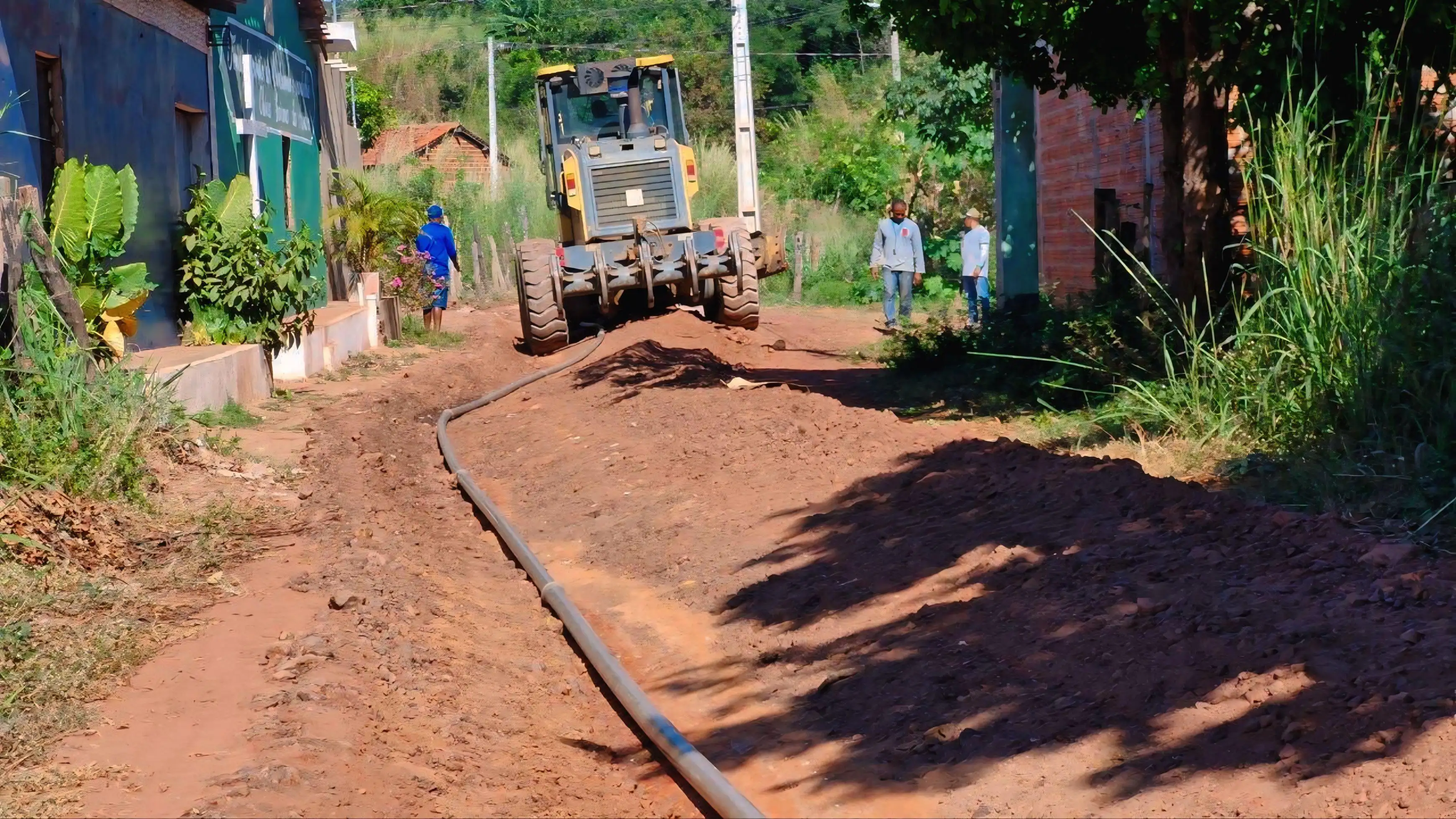 Foto 10 – Obras avançam para levar água potável ao bairro Motoril