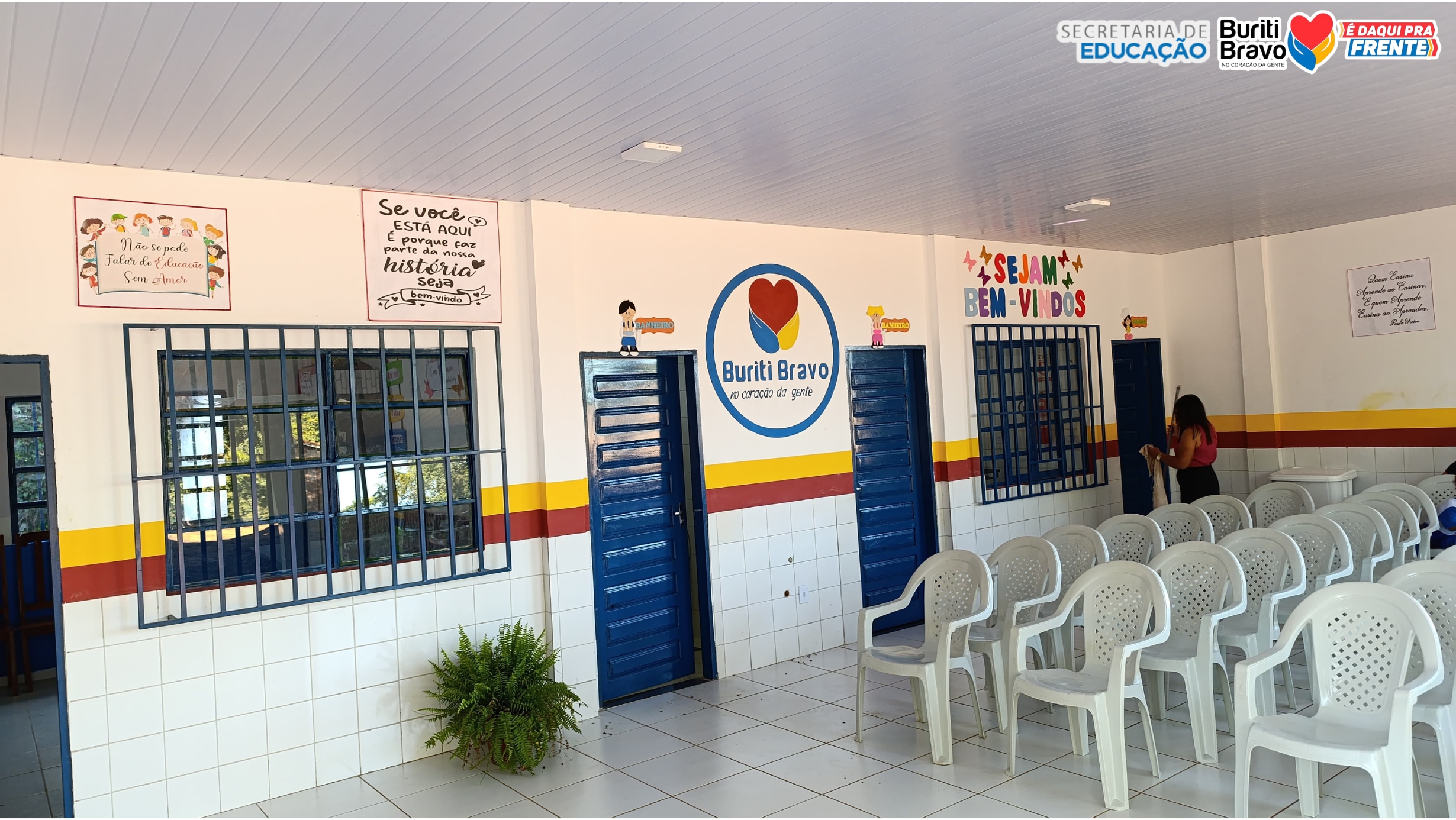Foto 9 – Reforma e Ampliação da Escola Municipal Padre Jader Santos Ribeiro: Um Marco na Educação do Povoado Rio Claro