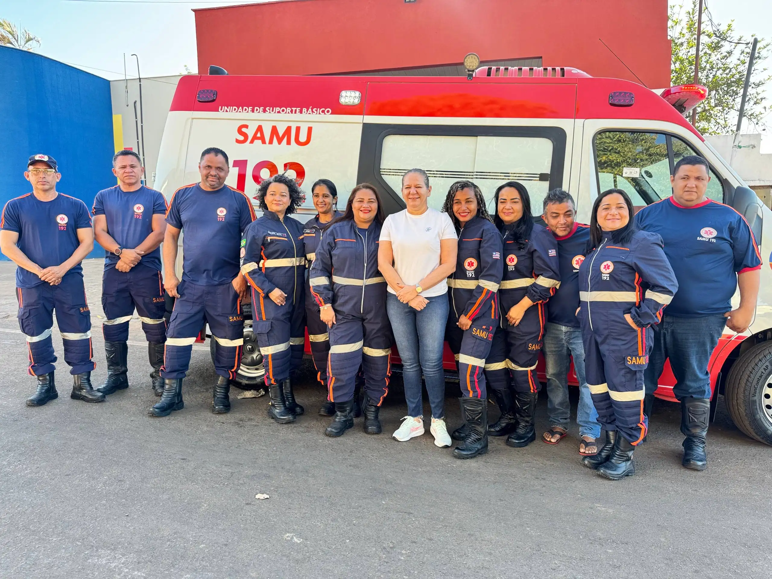 Foto 6 – Buriti Bravo recebe mais uma ambulância do SAMU e fortalece atendimento de urgência e emergência