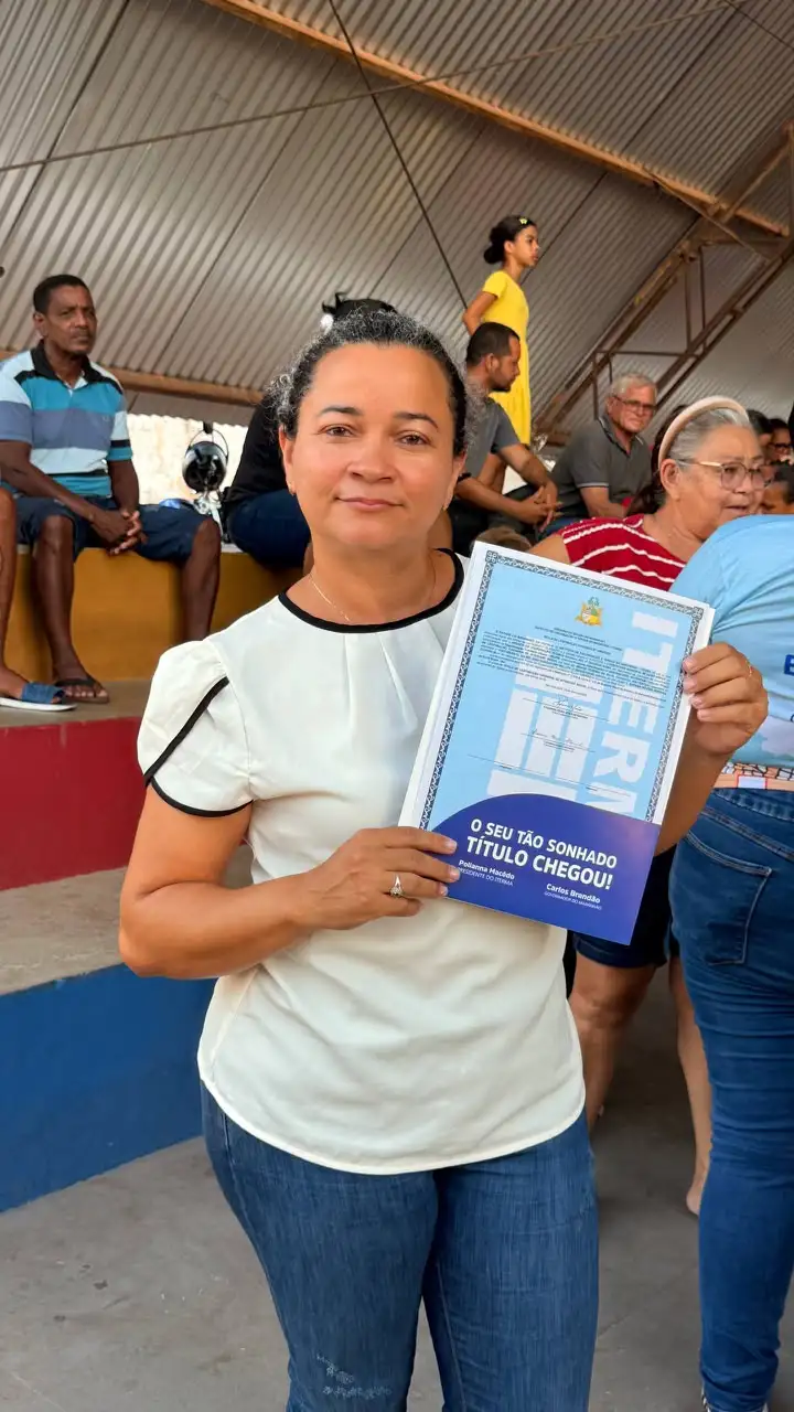 Foto 2 – Mais de 900 títulos de propriedade são entregues em Buriti Bravo em parceria com o Governo do Maranhão