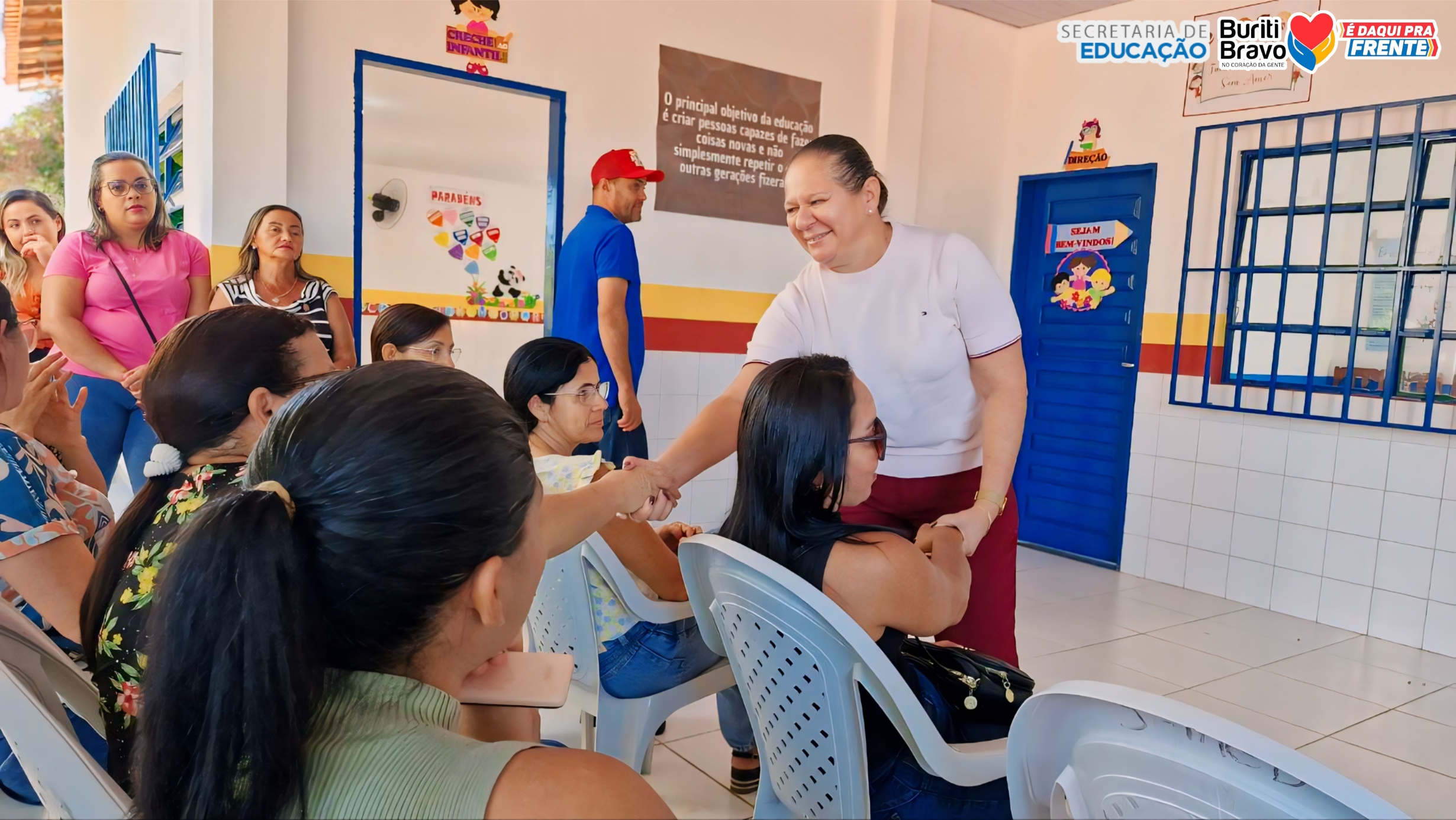 Foto 3 – Reforma e Ampliação da Escola Municipal Padre Jader Santos Ribeiro: Um Marco na Educação do Povoado Rio Claro