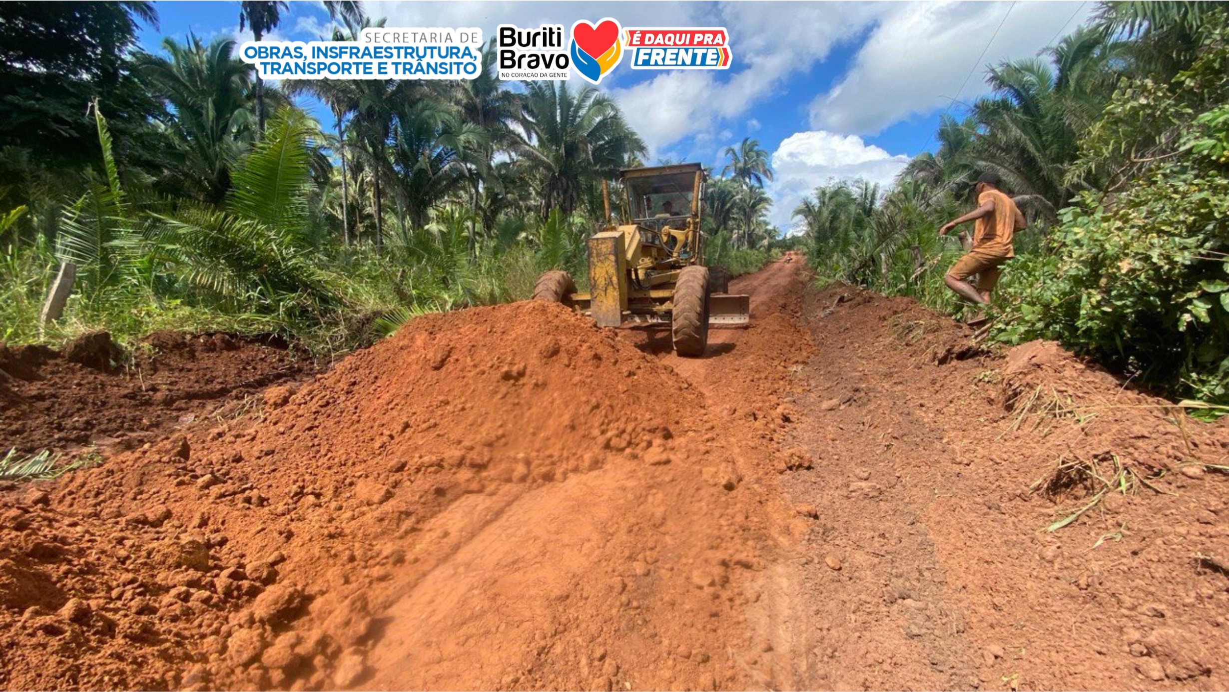Foto 3 – Prefeitura inicia recuperação de estradas vicinais e beneficia moradores da zona rural
