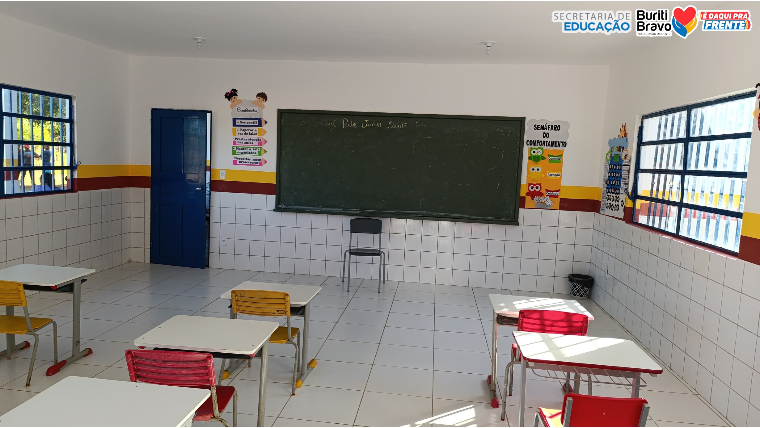 Foto 14 – Reforma e Ampliação da Escola Municipal Padre Jader Santos Ribeiro: Um Marco na Educação do Povoado Rio Claro