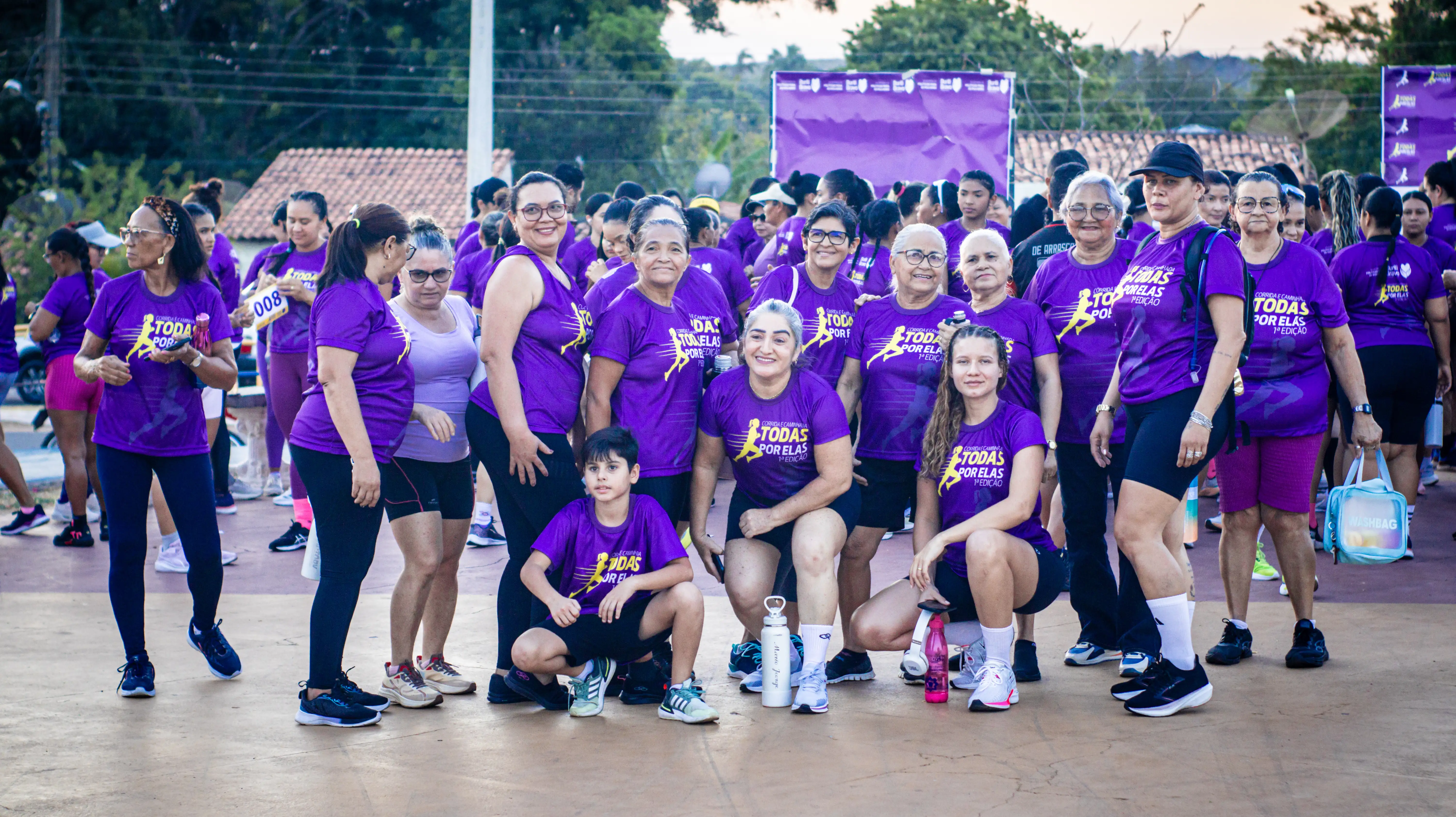 Foto 2 – Caminhada e Corrida Todas Por Elas marca encerramento do Agosto Lilás em Buriti Bravo