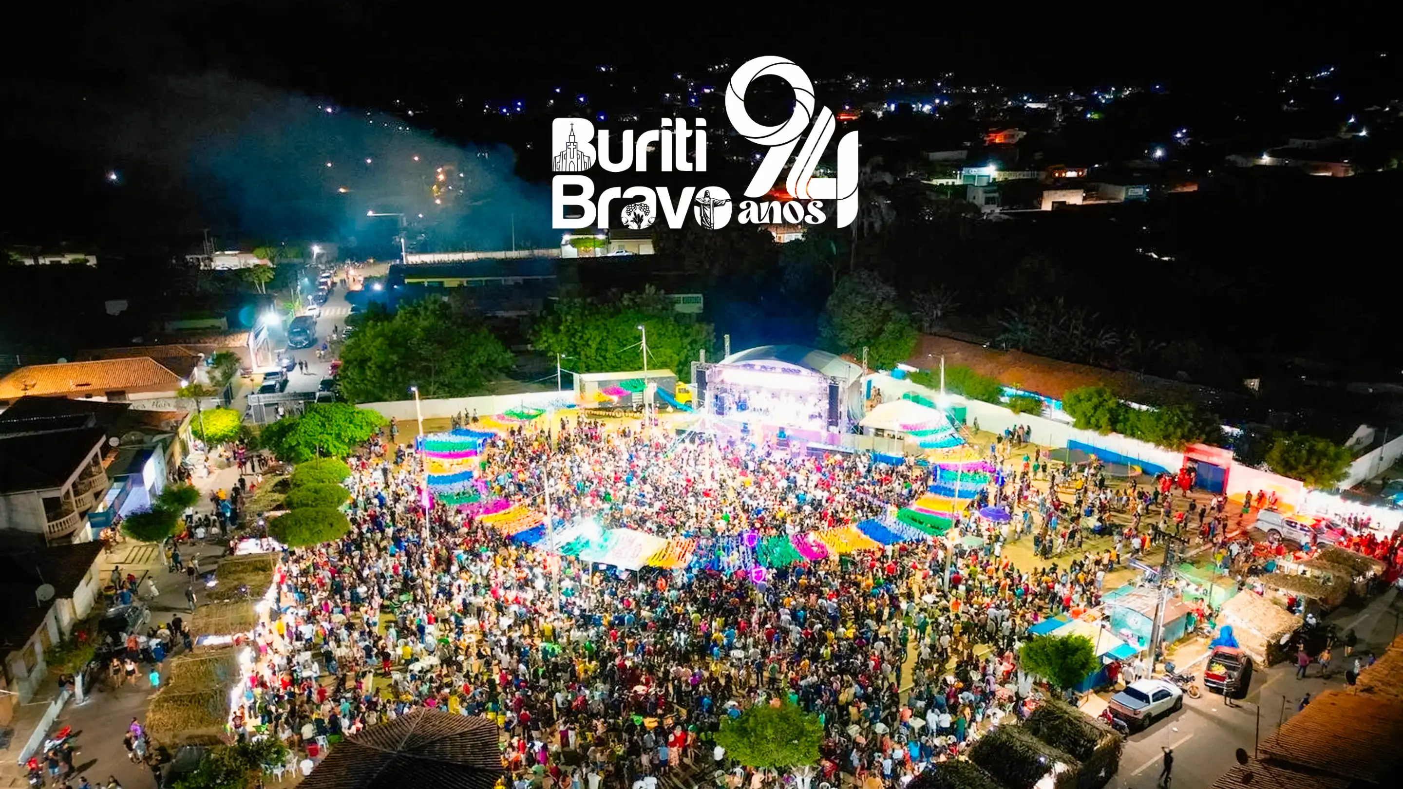 Foto 3 – Show com a Banda Magníficos encerra em grande estilo as comemorações pelos 94 anos de Buriti Bravo