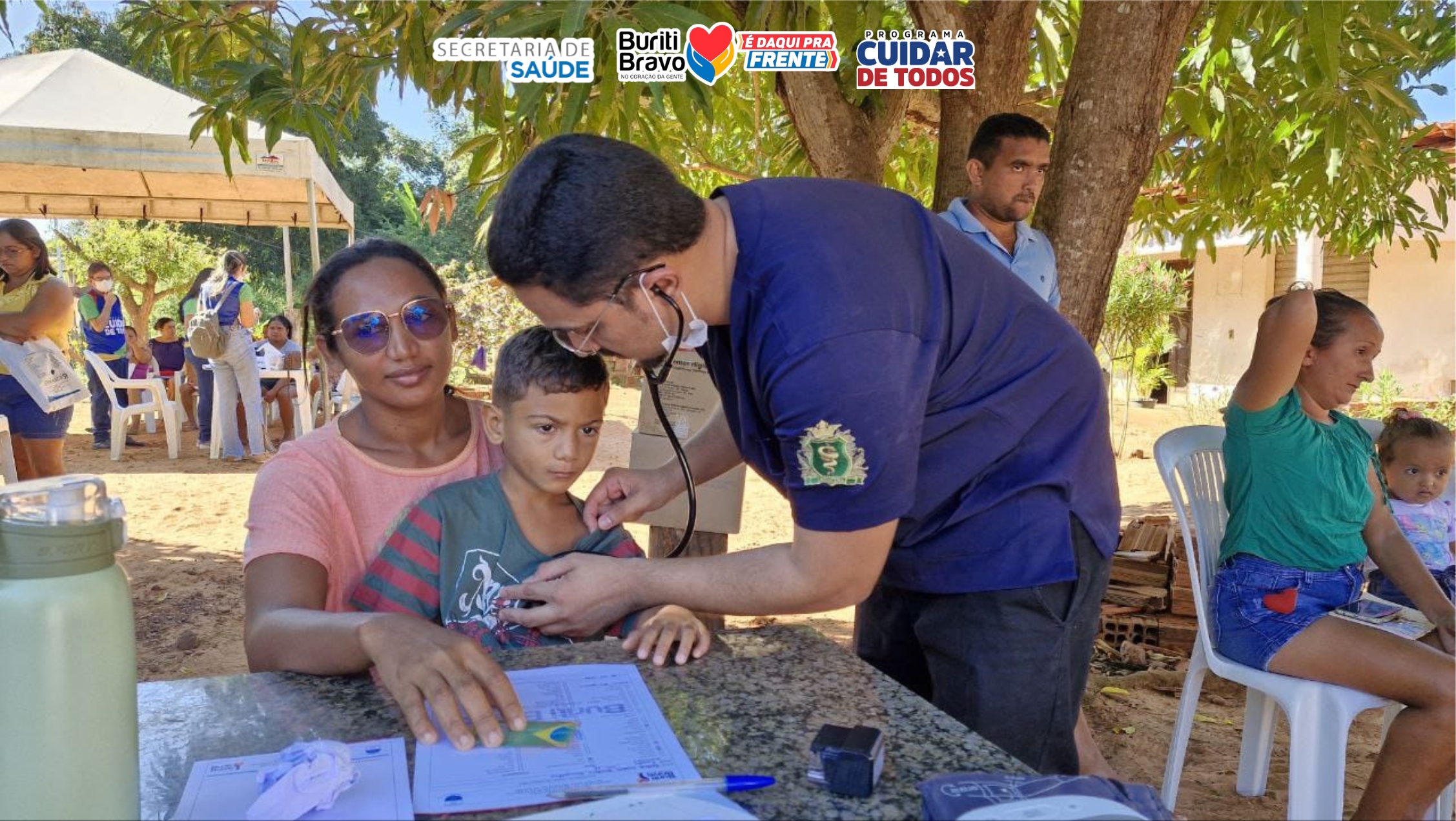 Programa Cuidar de Todos leva saúde para o povoado Fazenda Nova