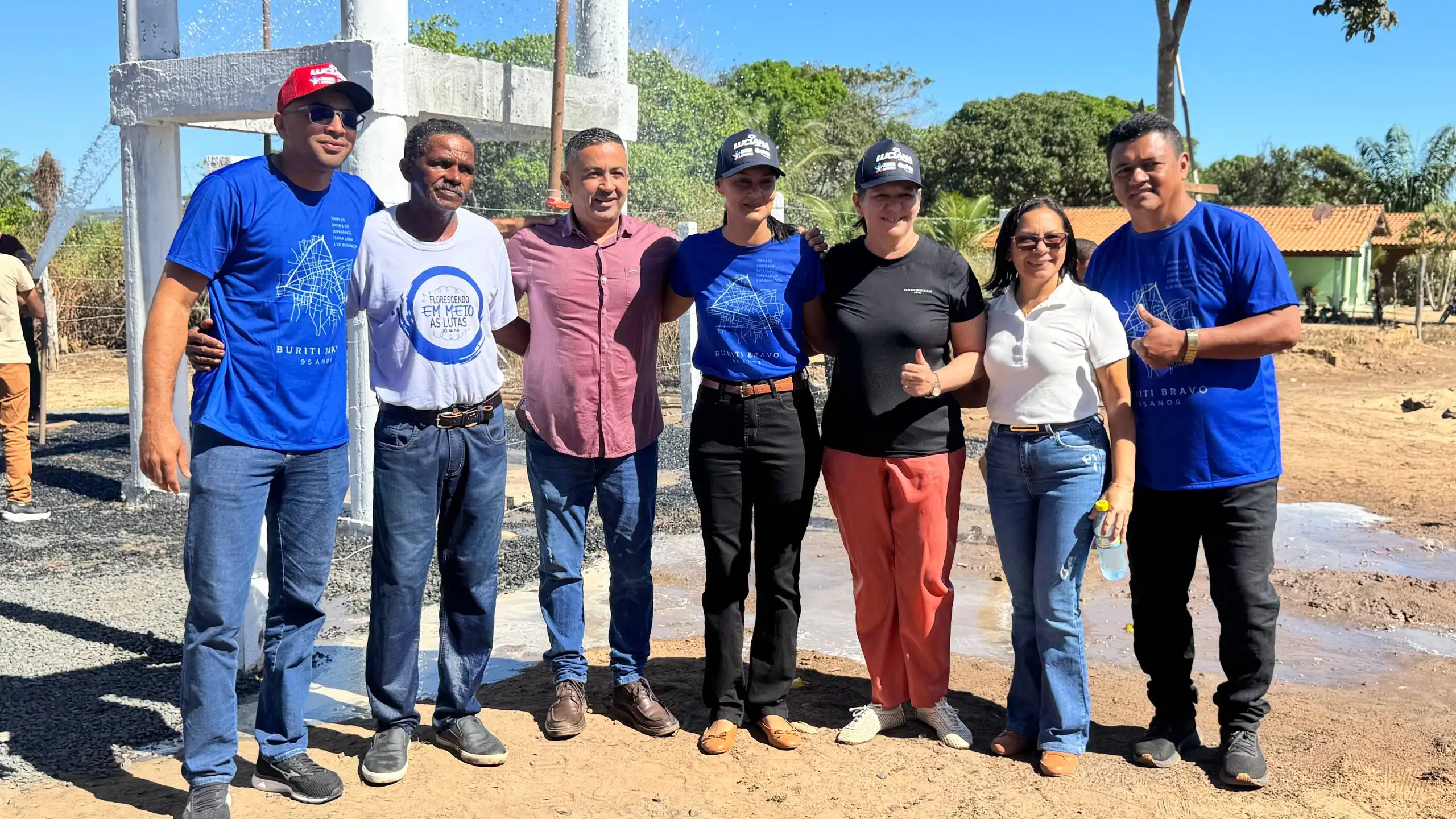 Foto 11 – Prefeitura de Buriti Bravo entrega Sistema de Abastecimento de Água no povoado Boa Esperança e realiza sonho de mais de