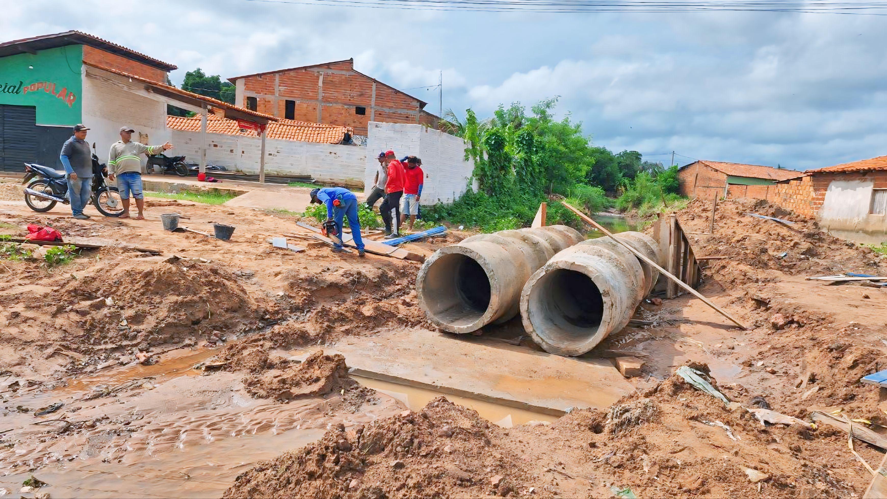 Foto 9 – Prefeitura de Buriti Bravo Intensifica Ações para Prevenção de Alagamentos
