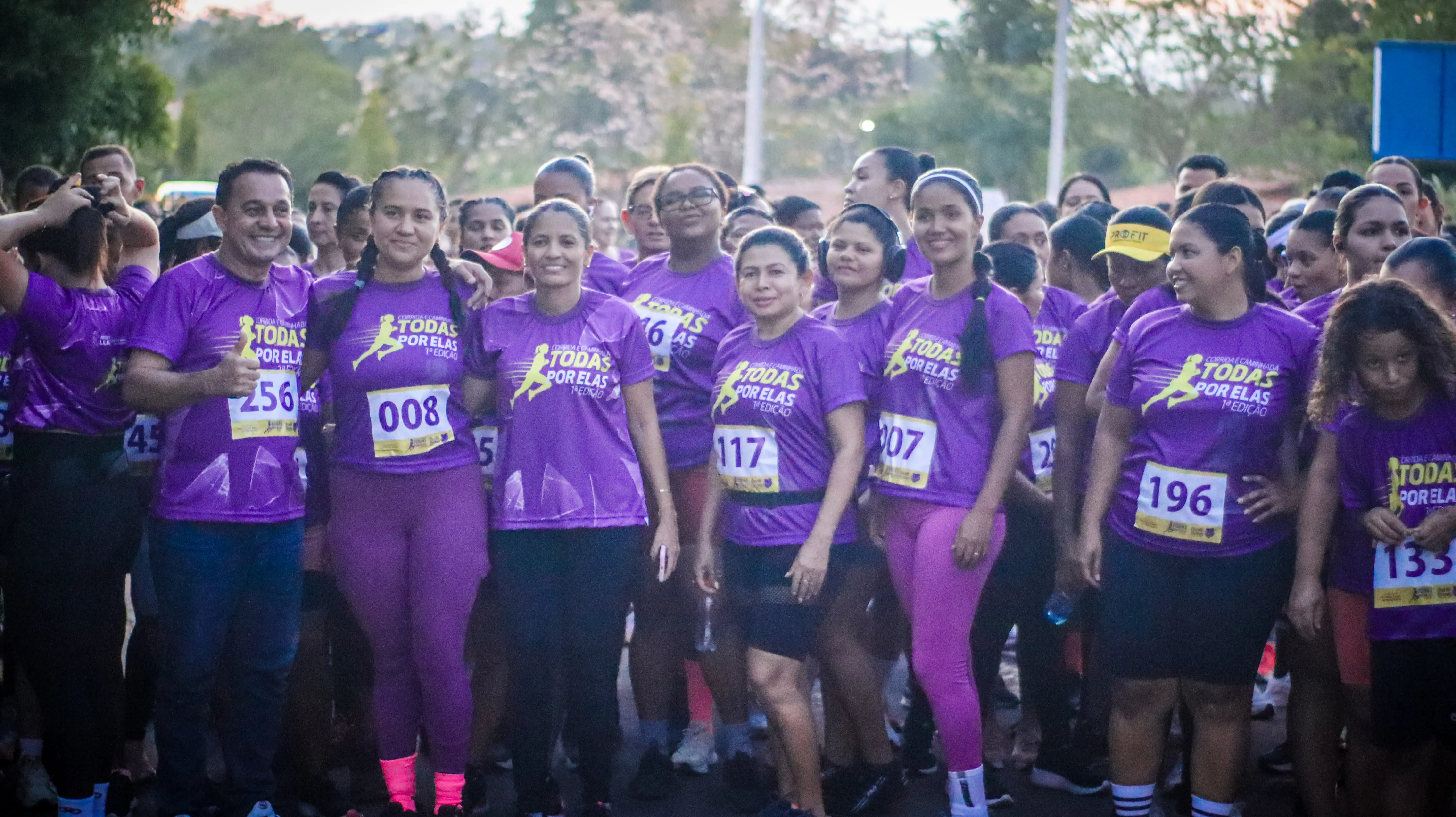 Foto 3 – Caminhada e Corrida Todas Por Elas marca encerramento do Agosto Lilás em Buriti Bravo