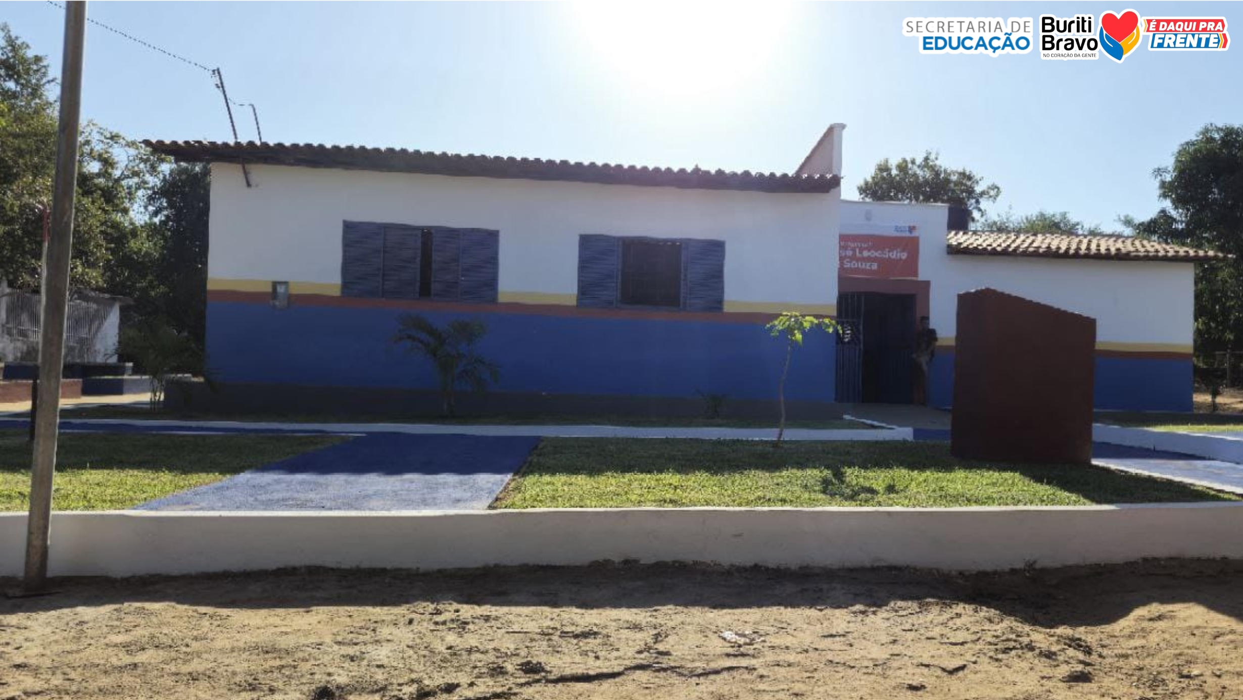 Foto 1 – Prefeitura de Buriti Bravo entrega obras importantes no Povoado Lagoa do Gado
