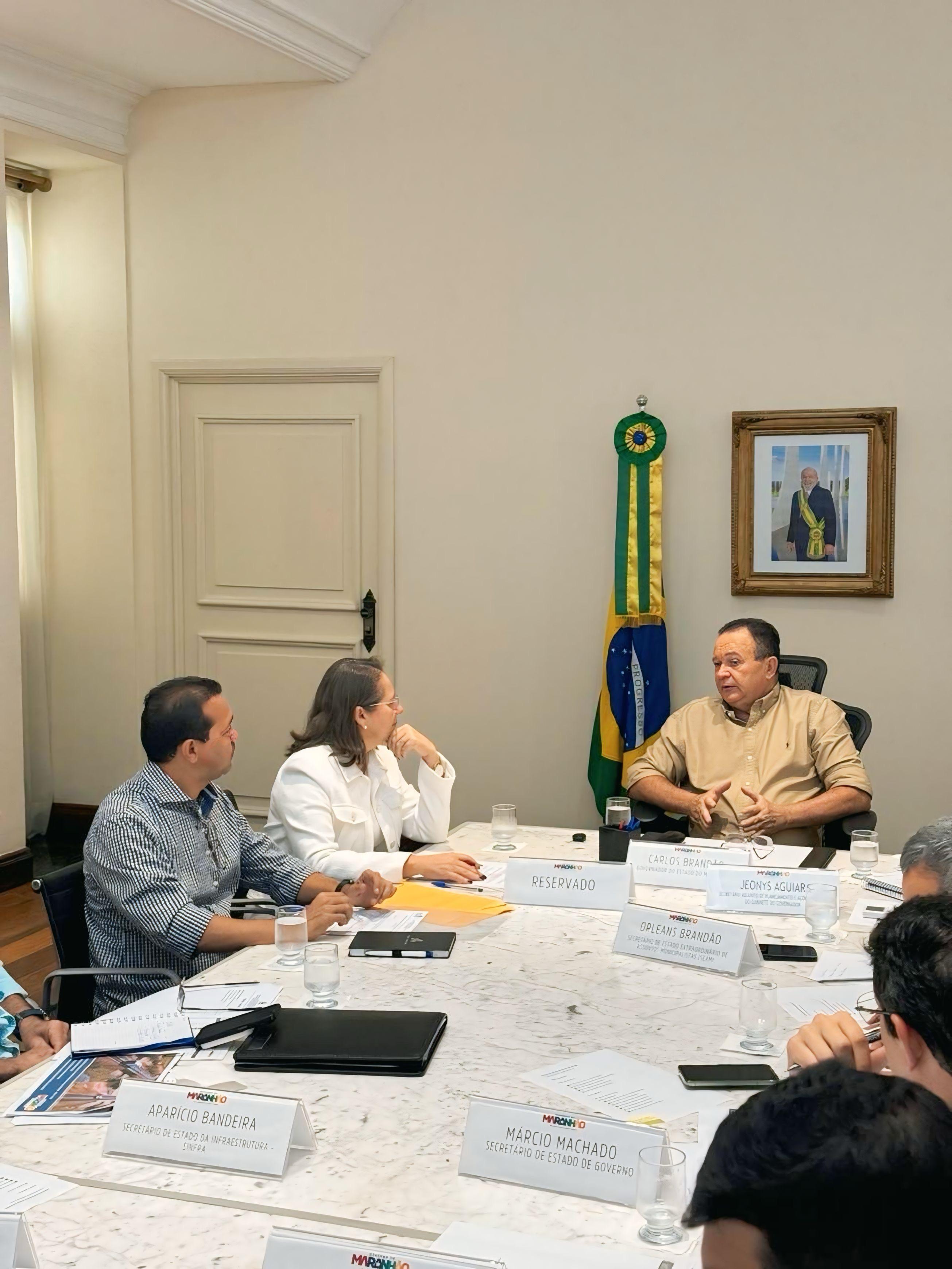 Foto 3 – Prefeita Luciana Leocádio cumpre agenda em São Luís e garante avanços para Buriti Bravo