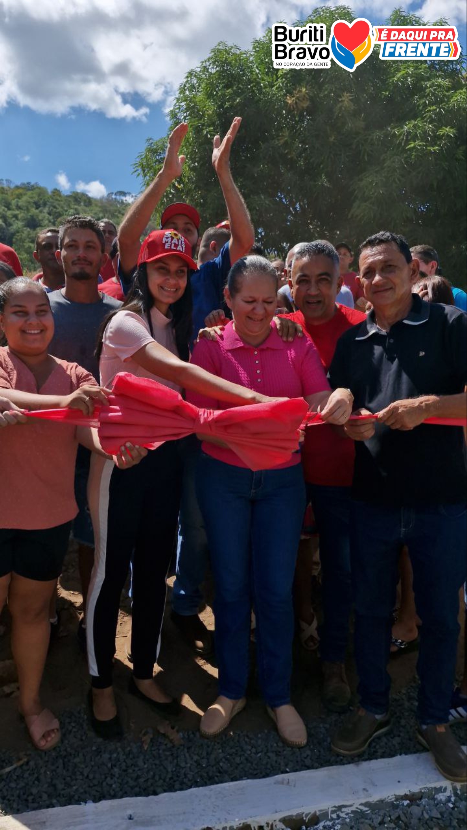 Foto 5 – Inauguração do Sistema de Abastecimento d'Água no Povoado Lagoinha