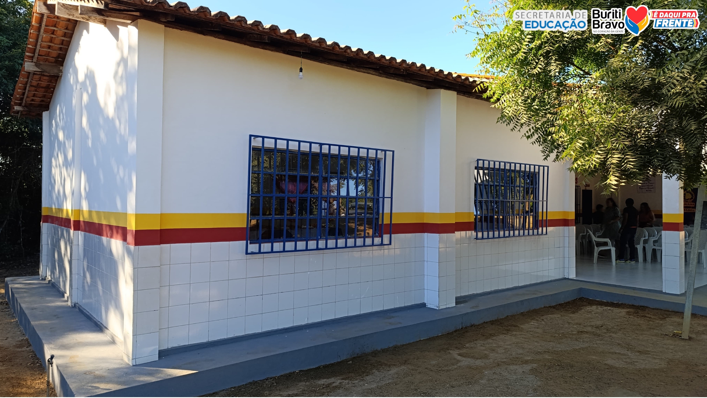 Foto 6 – Reforma e Ampliação da Escola Municipal Padre Jader Santos Ribeiro: Um Marco na Educação do Povoado Rio Claro