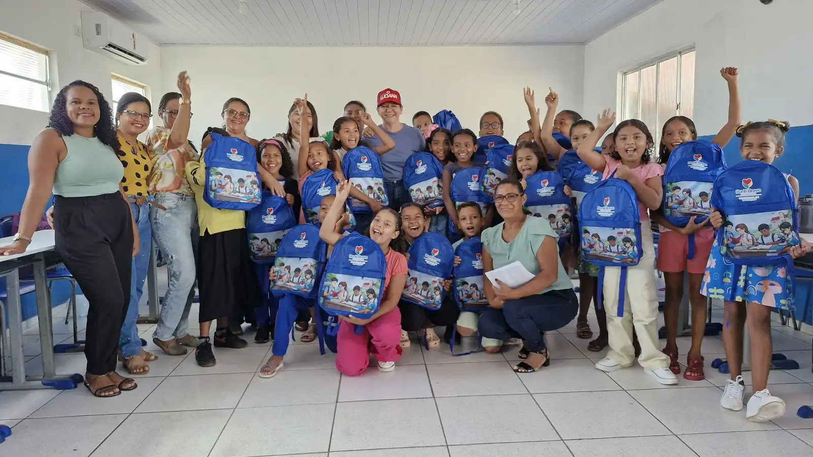 Galeria de imagens - Foto 3 da notícia: Rede Municipal de Ensino de Buriti Bravo inicia ano letivo com acolhimento aos alunos e melhorias nas escolas