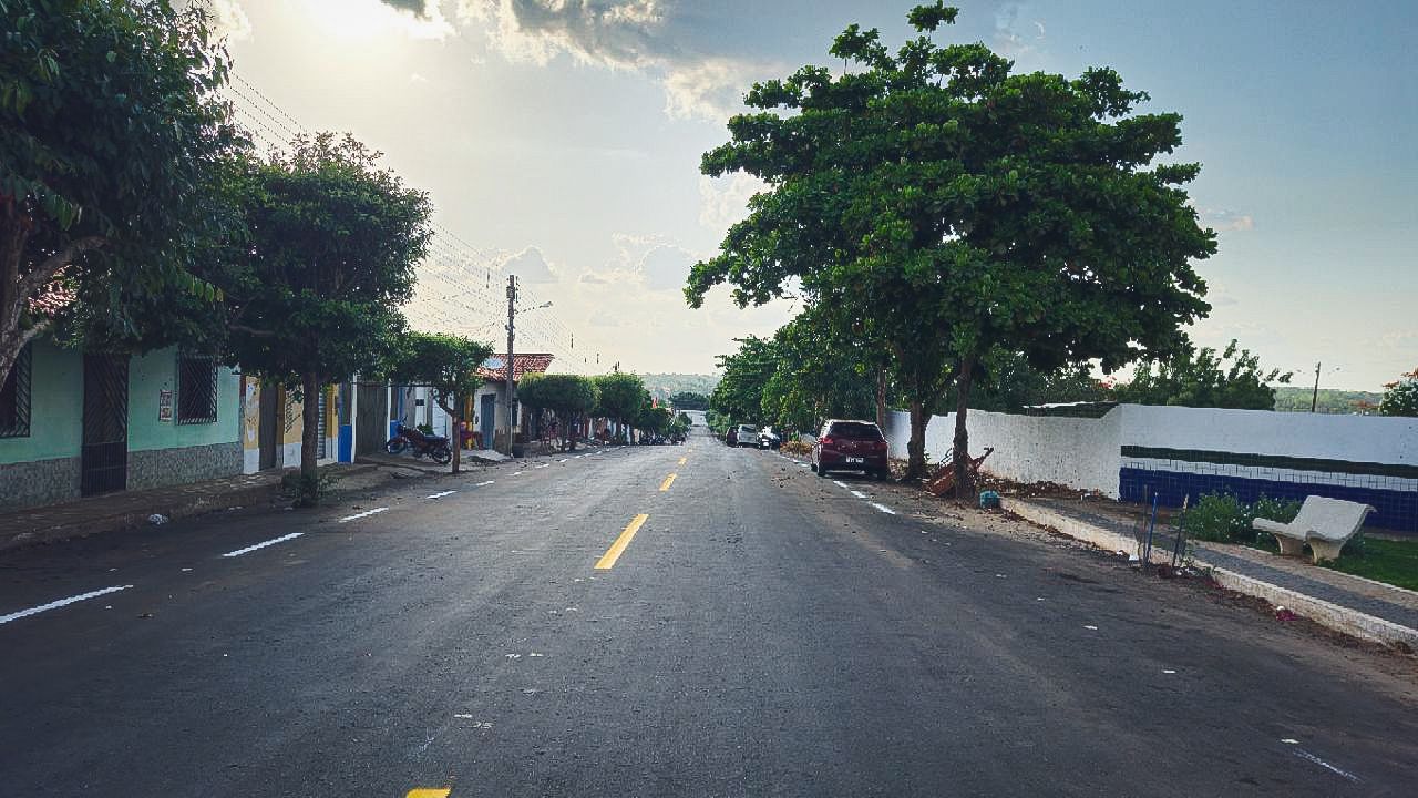 Foto 4 – Prefeitura implanta sinalização horizontal em diversas ruas
