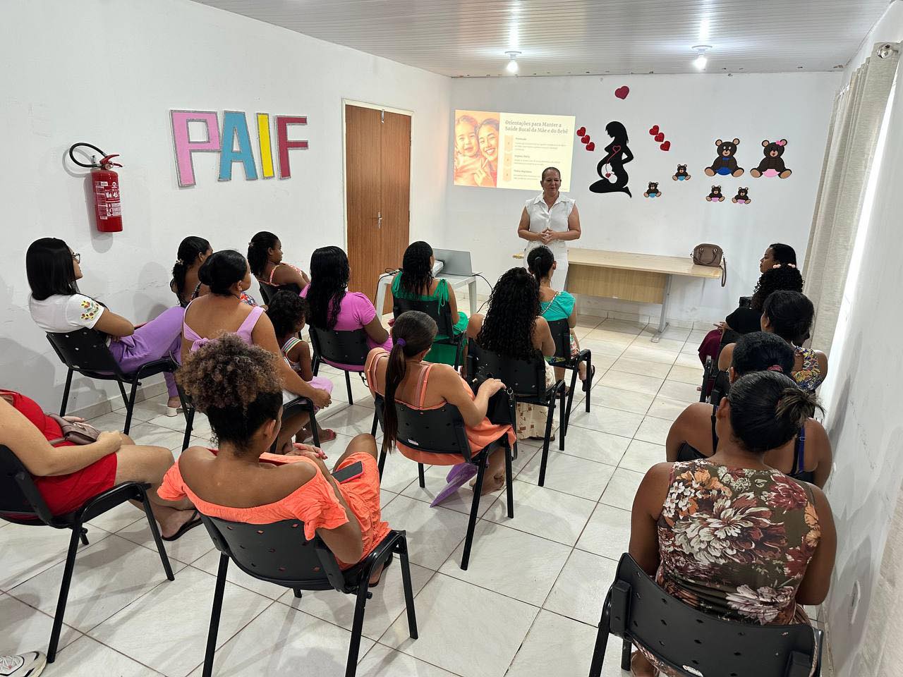 Foto 3 – Prefeitura de Buriti Bravo Promove Roda de Conversa para Gestantes com Enfoque em Higiene Bucal