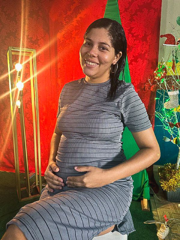 Foto 14 – Gestantes Participam de Oficina Natalina Promovida pela Secretaria de Assistência Social