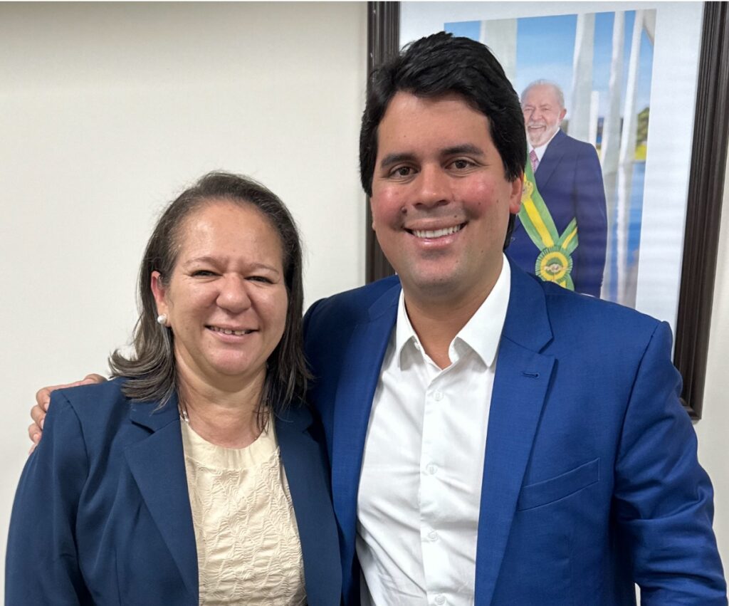 Prefeita Luciana Leocádio cumpre agenda em Brasília em busca de novos projetos para Buriti Bravo